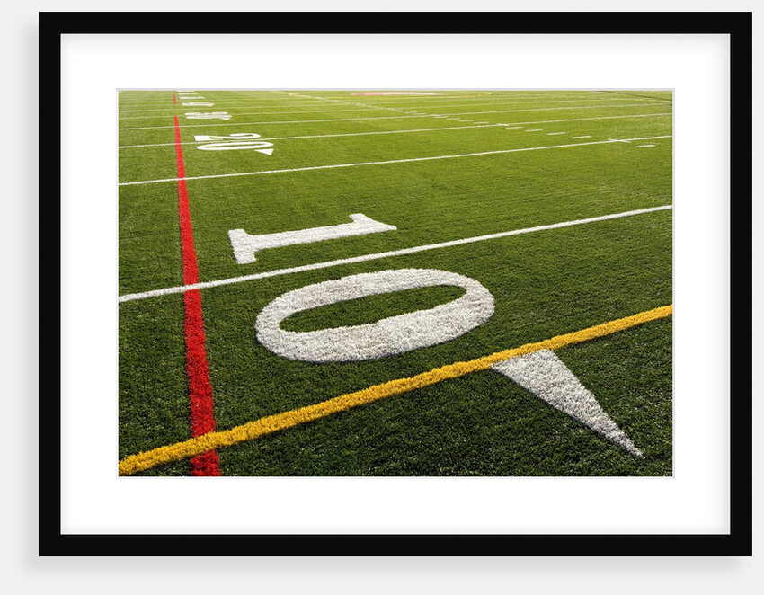 Football Field by Anonymous