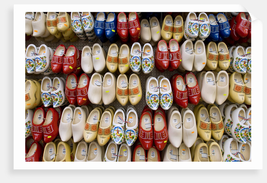 Wooden Shoes for Sale at the Bloemenmarkt by Anonymous