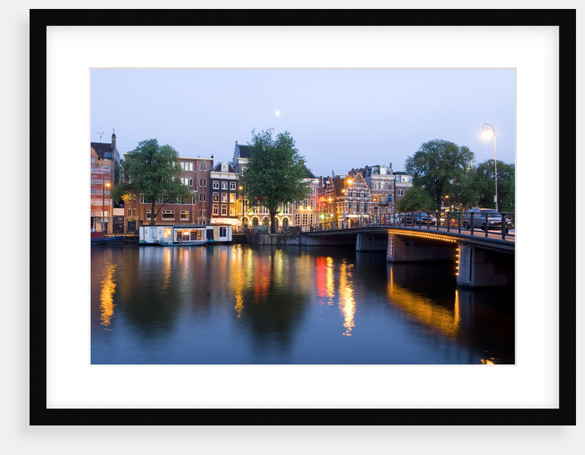 Amsterdam and the Amstel Canal by Anonymous