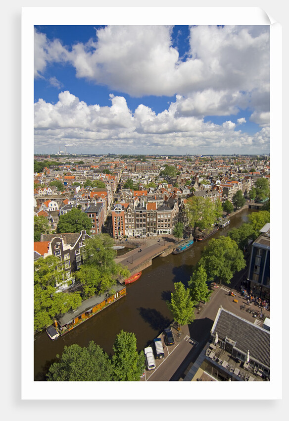 City View from Westerkerk by Anonymous