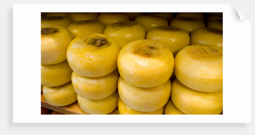 Stacks of Cheese by Anonymous