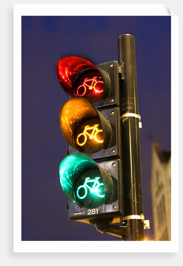 Bicycle Traffic Light by Anonymous