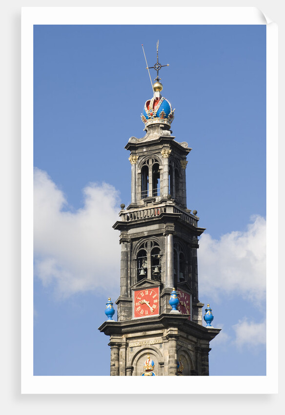 Westerkerk Bell Tower by Anonymous