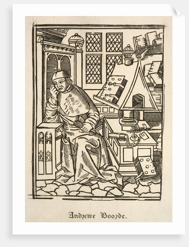 Portrait of Andrew Boorde by Anonymous