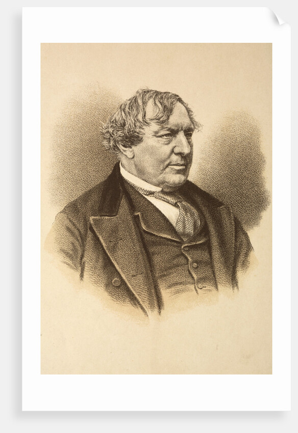 Portrait of Charles James Lever by Anonymous