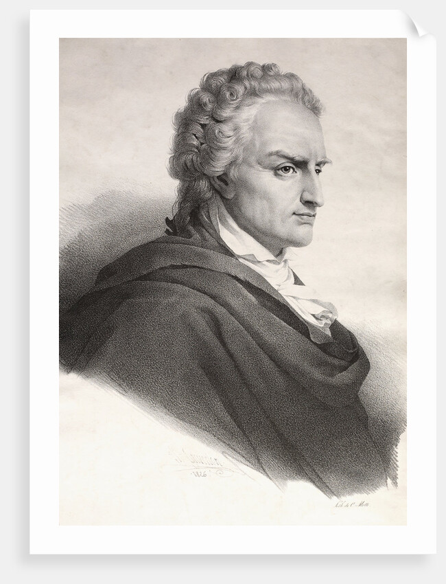Portrait of Count Vittorio Alfieri by Anonymous