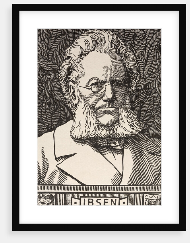 Portrait of Henrik Ibsen by Anonymous