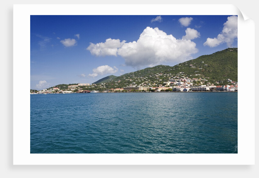 Charlotte Amalie on Coastline of St. Thomas by Anonymous