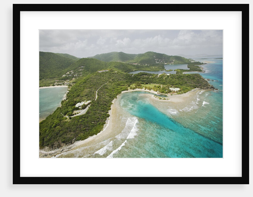 Tortola Coastline East of Road Town by Anonymous