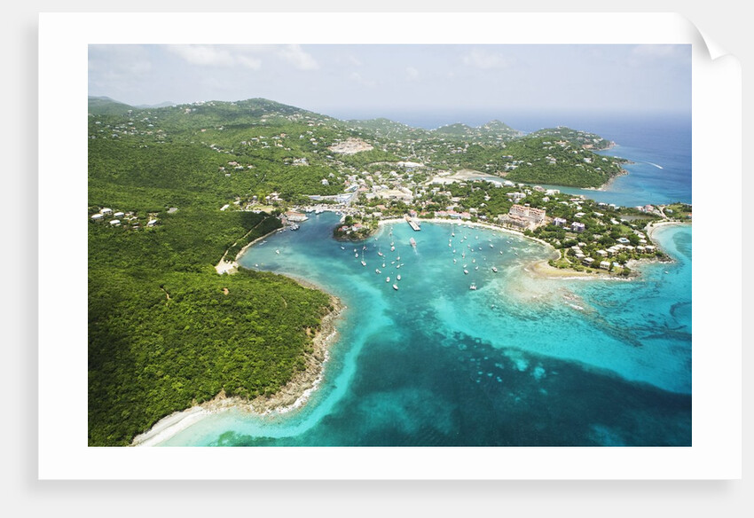 Cruz Bay on St. John in the U.S. Virgin Islands by Anonymous
