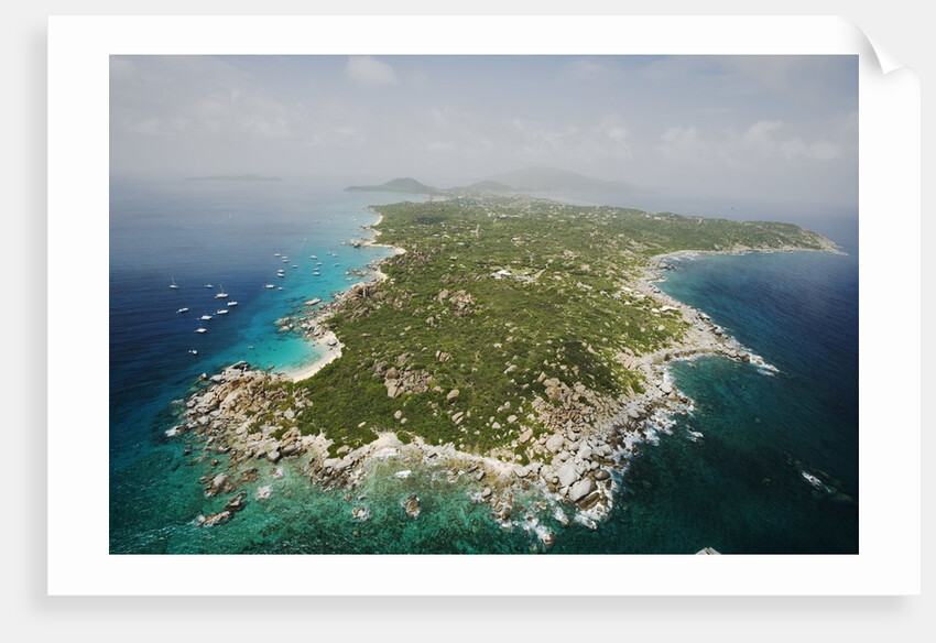 Aerial View of Virgin Gorda by Anonymous