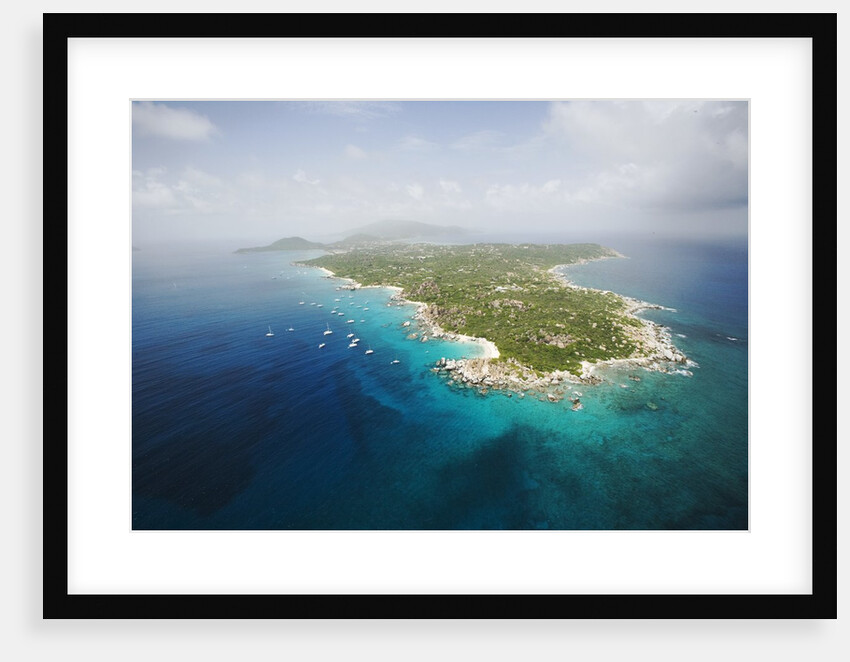 Aerial View of Virgin Gorda by Anonymous