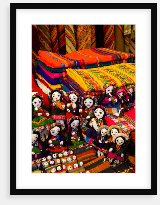 Woven Goods For Sale at Open Air Market by Anonymous