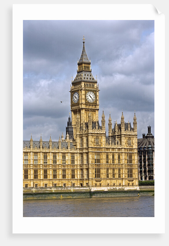 House of Parliament and Big Ben by Anonymous