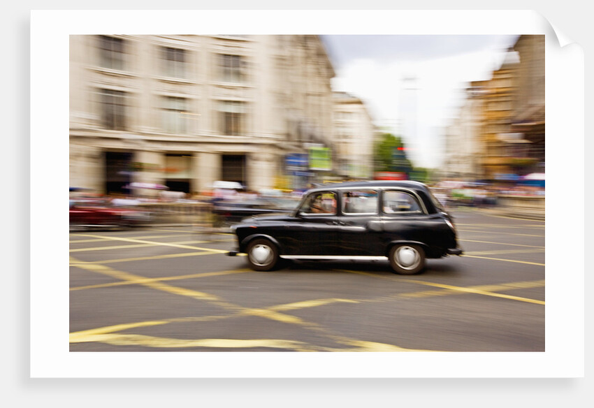 Taxi in London by Anonymous
