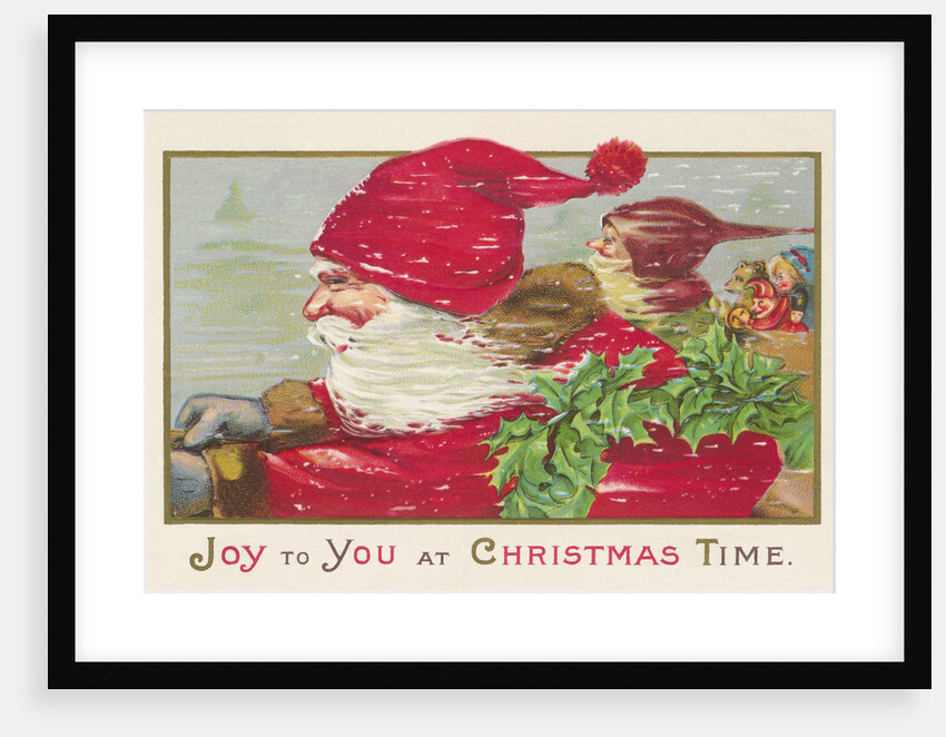 Joy to You at Christmas Time Postcard by Anonymous