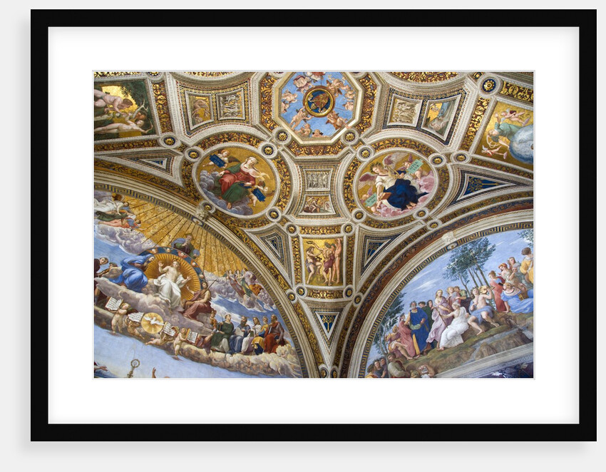 Paintings in Stanza della Segnatura at Vatican Palace by Anonymous