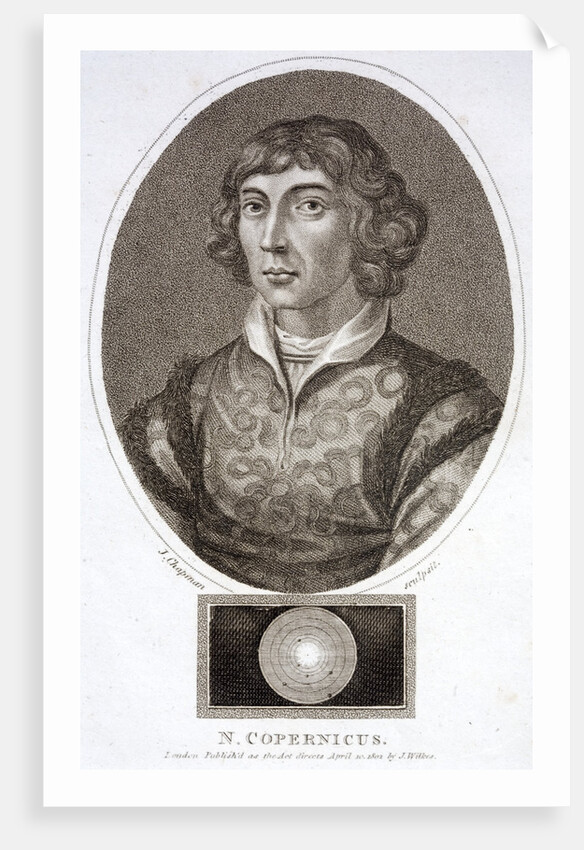 Portrait of Nicolaus Copernicus by Anonymous