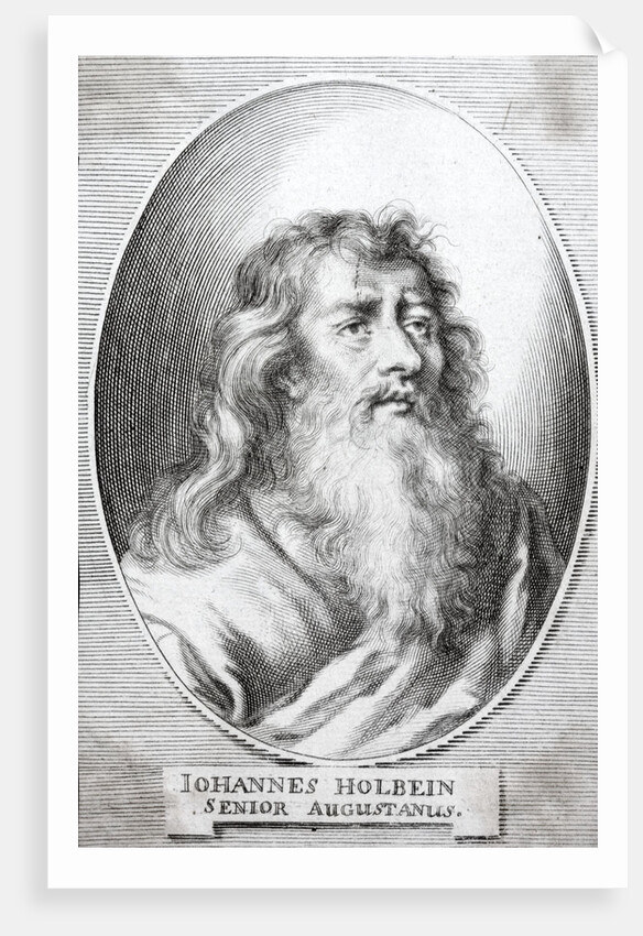 Portrait of Hans Holbein the Elder by Richard Collin