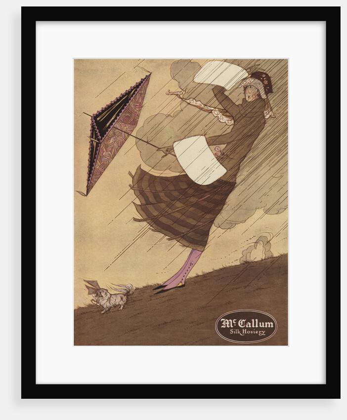 McCallum Silk Hosiery Advertisement by M.C. Woodbury