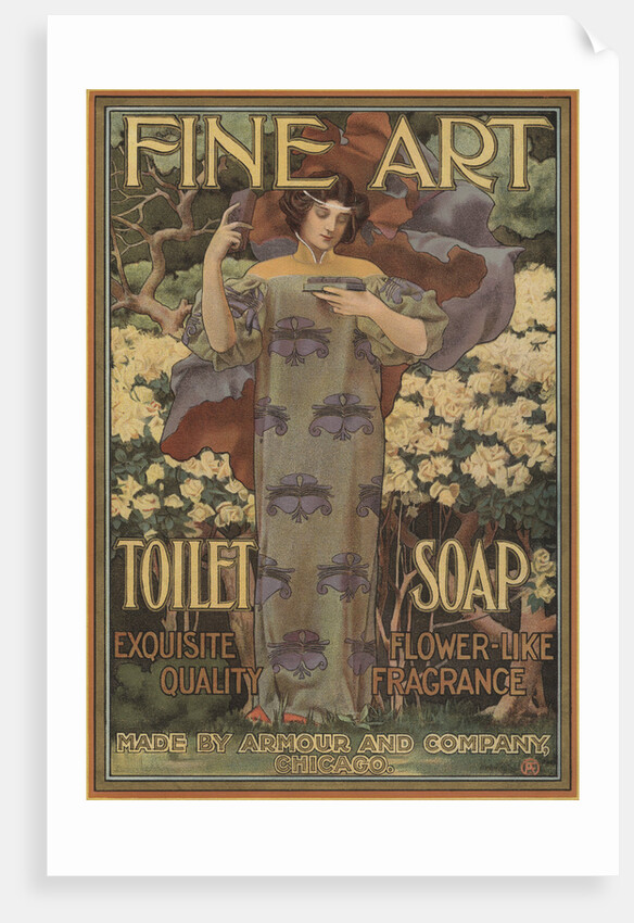 Fine Art Toilet Soap Illustration by Anonymous