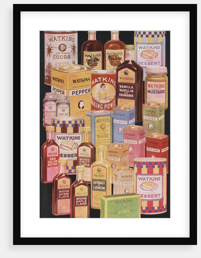 Illustration of Watkins Food Products by Anonymous