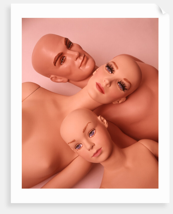 1970s Family of Mannequins by Anonymous