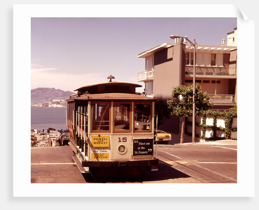 1970s California Cable Car by Anonymous