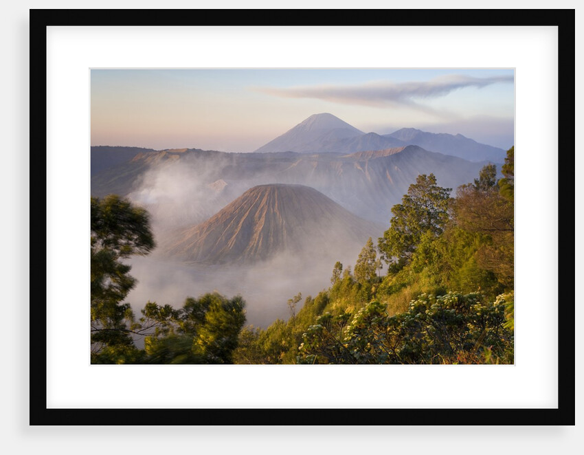 Bromo Volcano in Bromo-Tengger-Semeru National Park by Anonymous