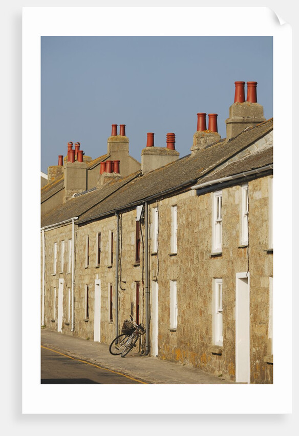 Fishermen's Cottages on The Strand in Hugh Town by Anonymous