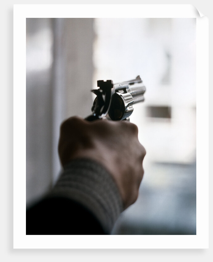 1970s Hand Aiming Gun Revolver by Anonymous