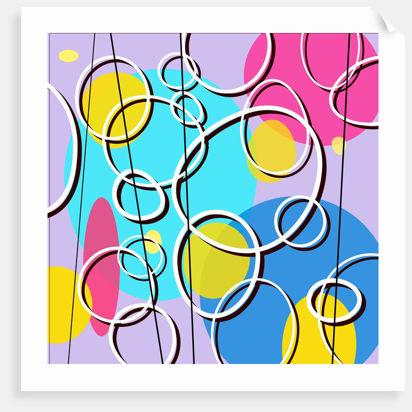 Retro Circles Pattern by Anonymous