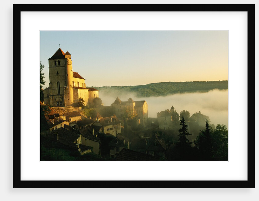 View of Saint-Cirq Lapopie by Anonymous