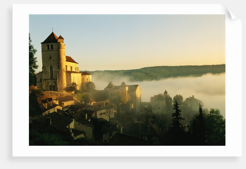 View of Saint-Cirq Lapopie by Anonymous