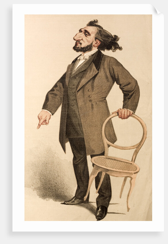 Portrait of Leon Gambetta by Anonymous