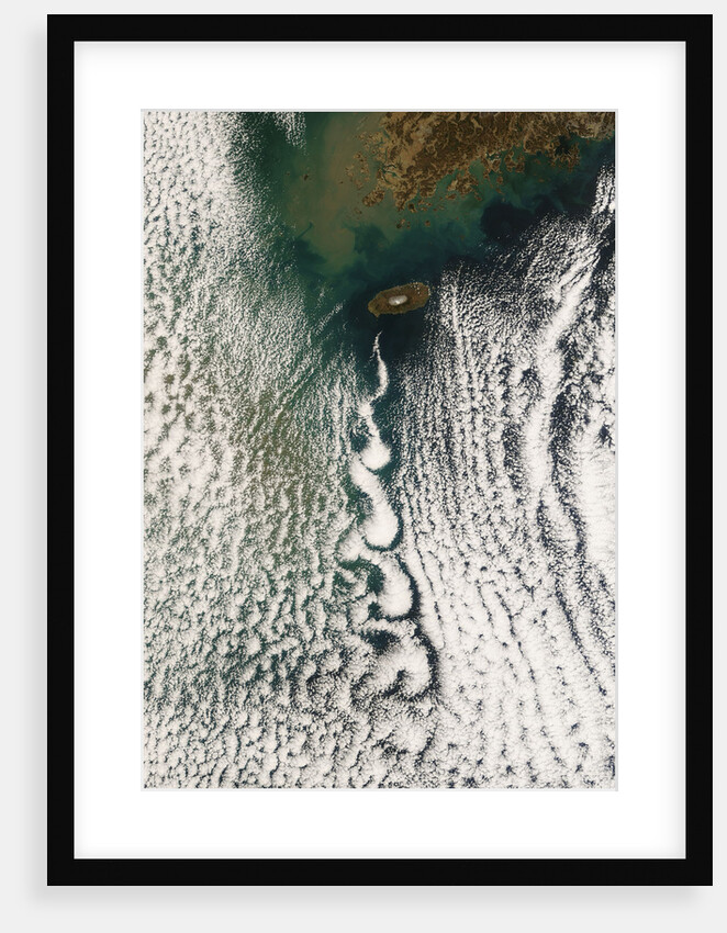 Von Karmann Vortices Over Cheju Island by Anonymous