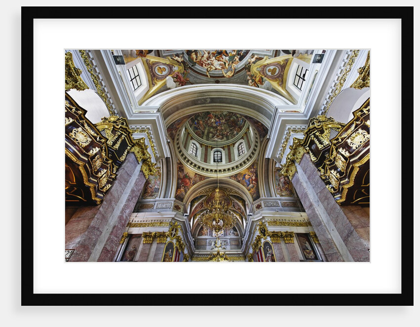 Interior of St Nicholas Cathedral by Anonymous