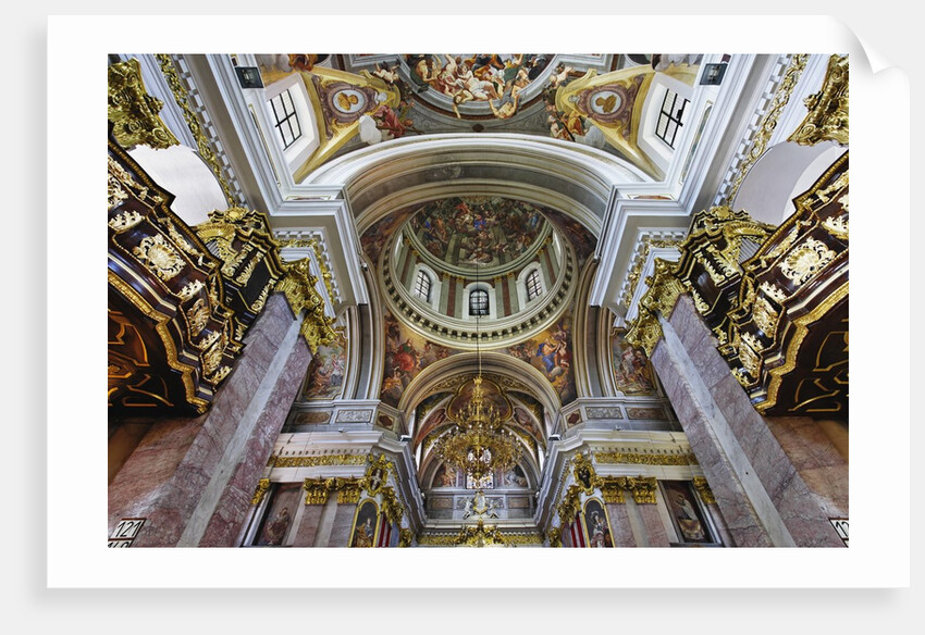 Interior of St Nicholas Cathedral by Anonymous