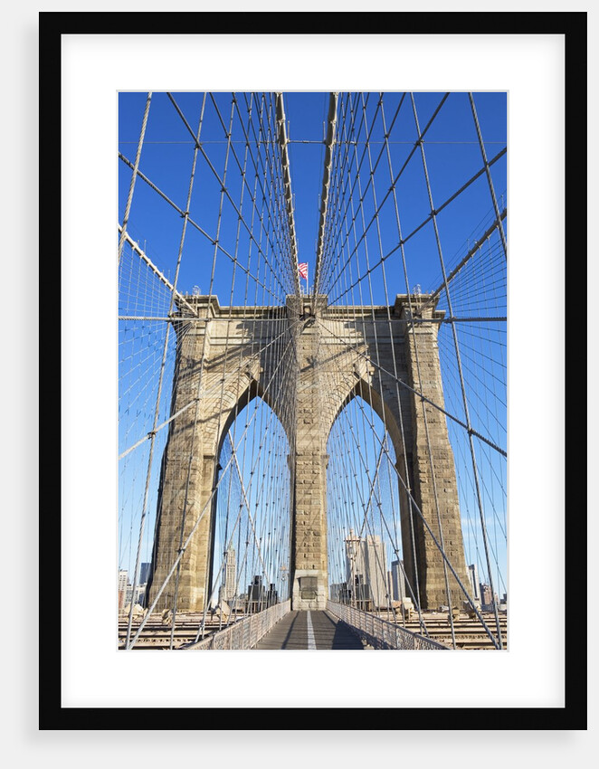 Brooklyn Bridge by Anonymous