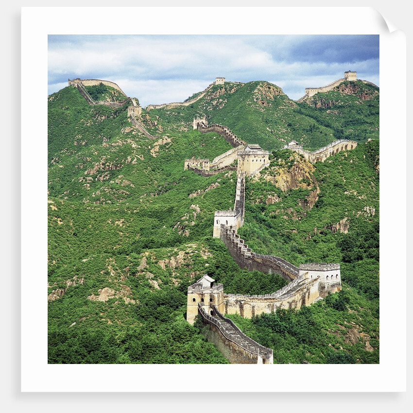 The Great Wall at Jinshanling by Anonymous
