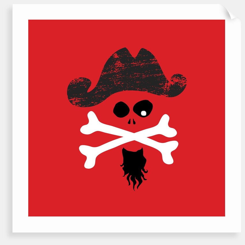 Pirate Skull by Anonymous