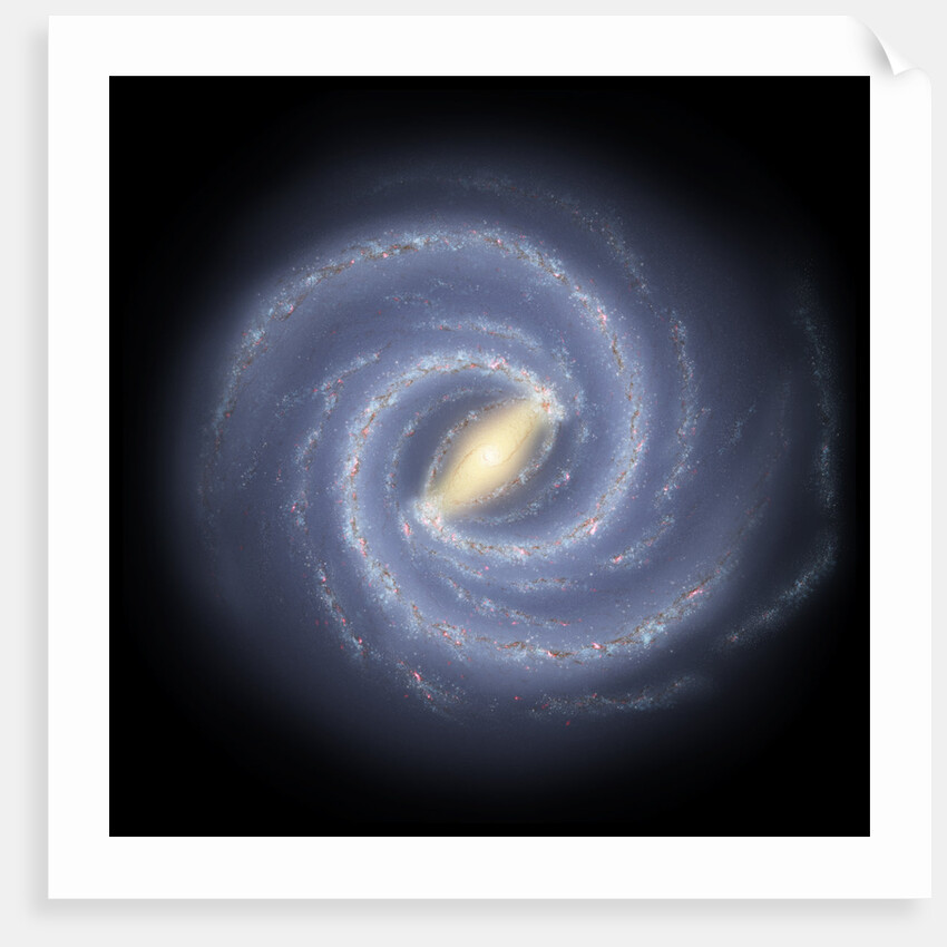 Artist's Conception of the Milky Way by Anonymous