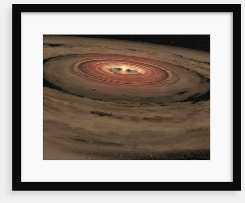 Artist's Conception of a Protoplanetary Disk by Anonymous
