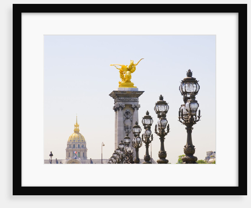 Pont Alexandre III and Hotel des Invalides by Anonymous