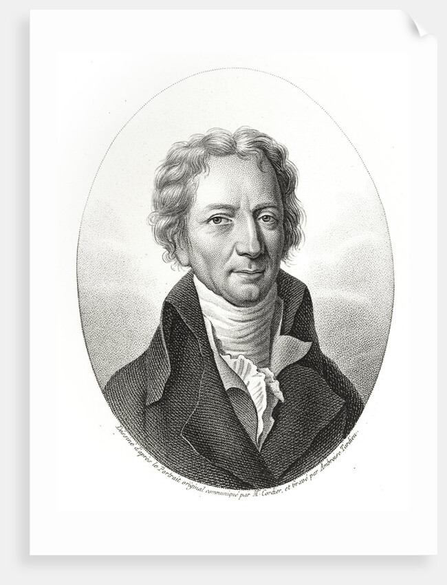 Portrait of Deodate Gratet de Dolomieu by Anonymous