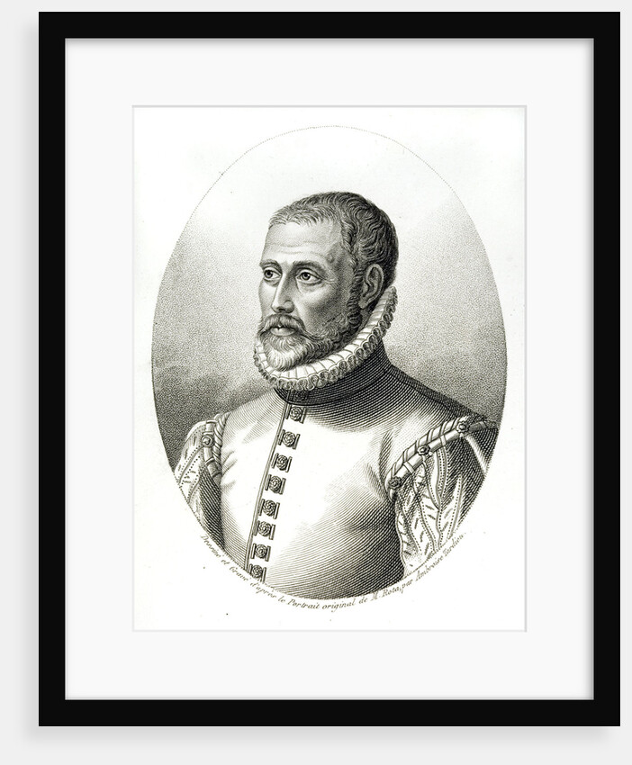 Portrait of Charles de l'Ecluse by Anonymous
