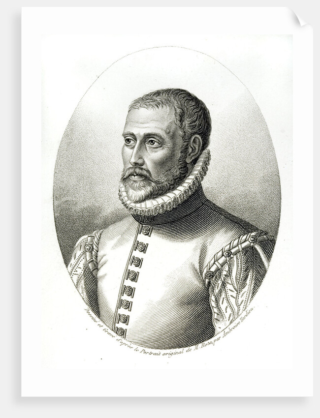 Portrait of Charles de l'Ecluse by Anonymous