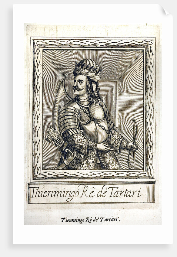 Portrait of King Thienmingo of Tartary by Anonymous