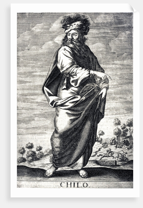 Portrait of Chilon of Sparta by Anonymous