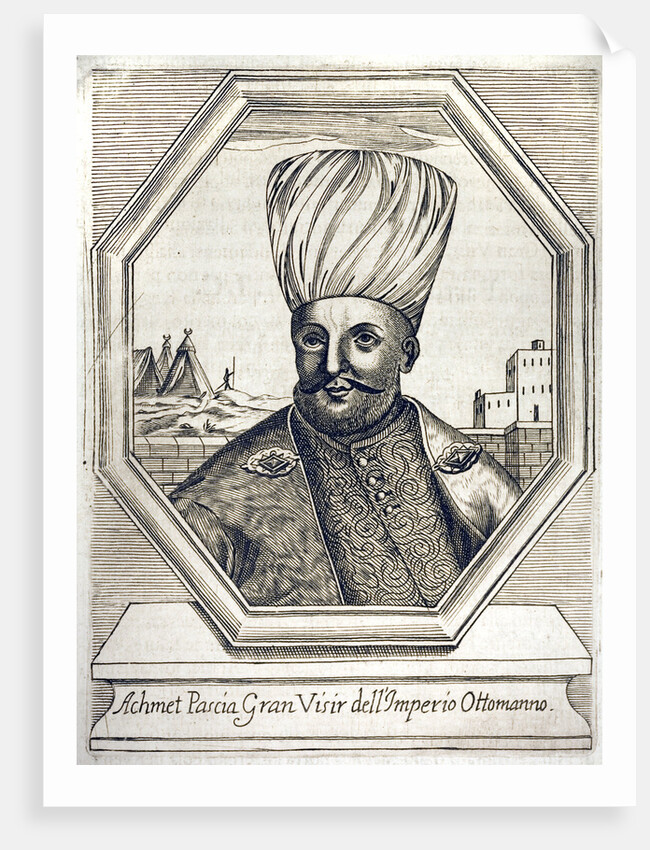 Portrait of Humbaraci Ahmet Pasa by Anonymous